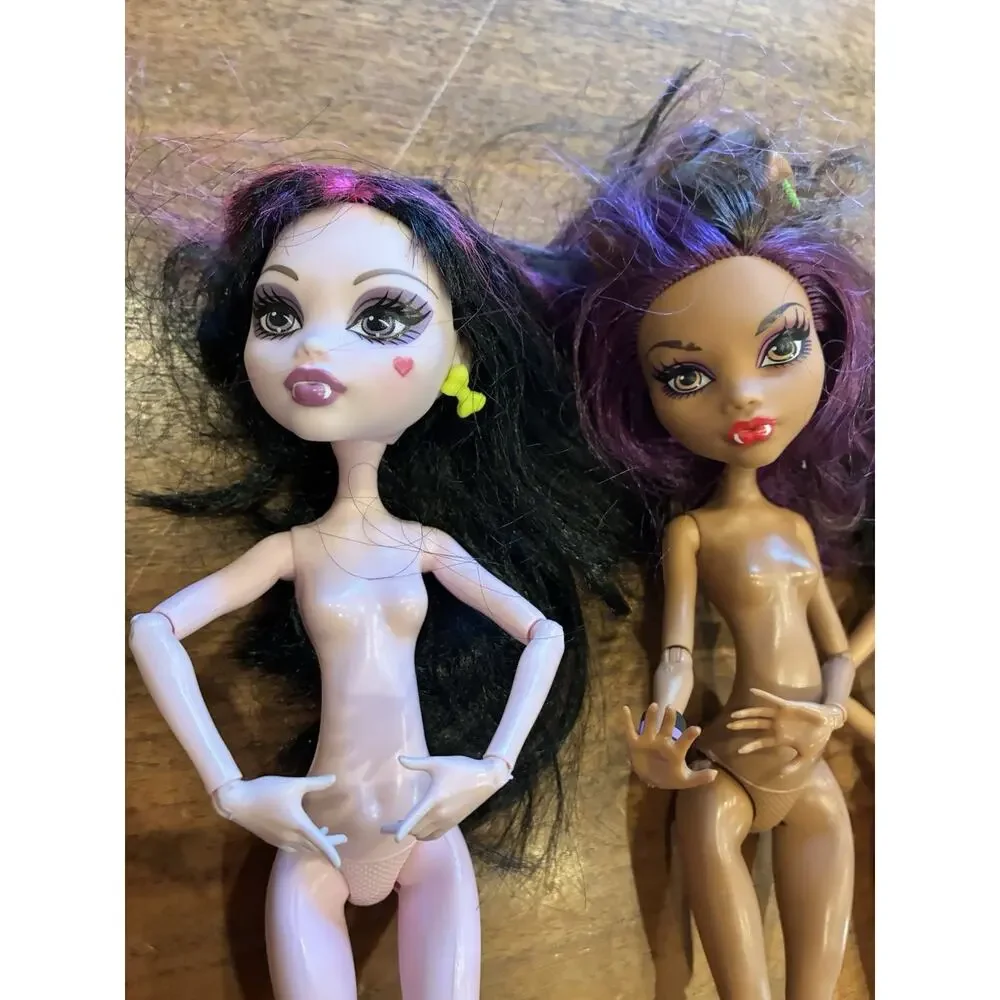 Monster High Dolls Nude Lot of 4 Including‎ Cleo De Nile